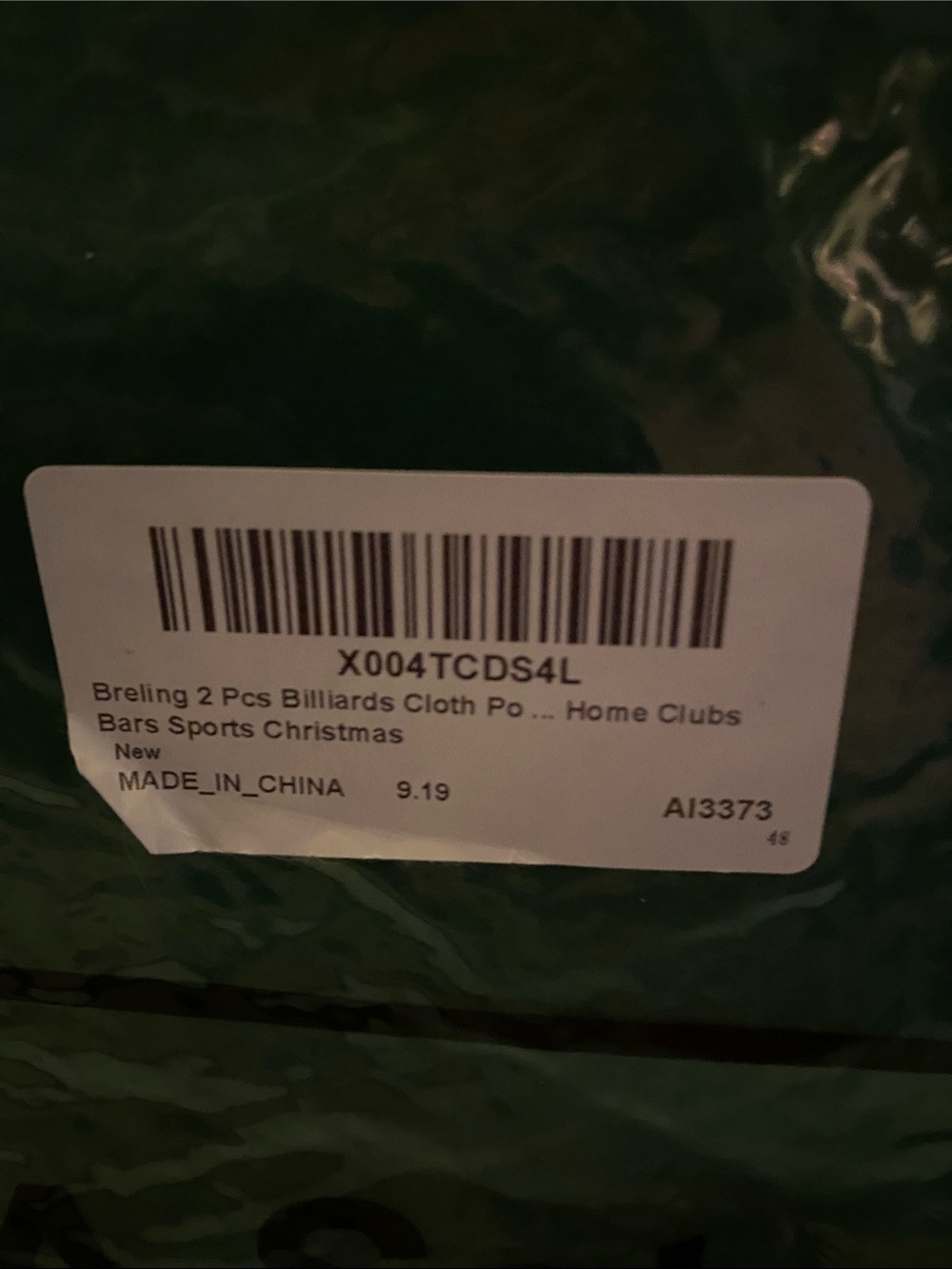Pool Table Replacement Sets in Original Packaging - Picture 2 of 3
